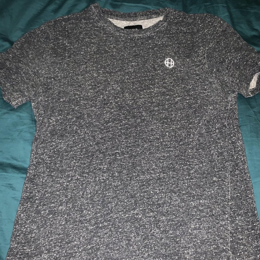 Huf black salt and pepper short sleeve
